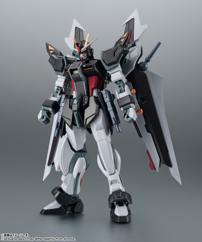 PRE-ORDER Bandai - Robot Spirits -SIDE MS- - Mobile Suit Gundam SEED C.E.73 STARGAZER - GAT-X105E+AQM/E-X09S Strike Noir Gundam ver. A.N.I.M.E.