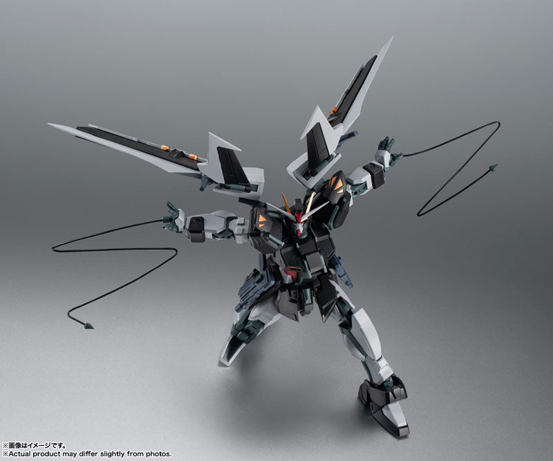 PRE-ORDER Bandai - Robot Spirits -SIDE MS- - Mobile Suit Gundam SEED C.E.73 STARGAZER - GAT-X105E+AQM/E-X09S Strike Noir Gundam ver. A.N.I.M.E.