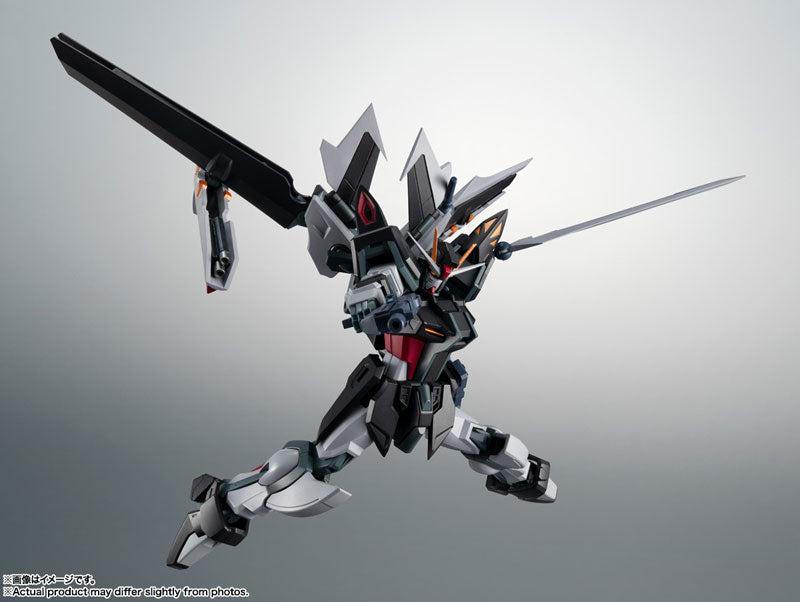 PRE-ORDER Bandai - Robot Spirits -SIDE MS- - Mobile Suit Gundam SEED C.E.73 STARGAZER - GAT-X105E+AQM/E-X09S Strike Noir Gundam ver. A.N.I.M.E.