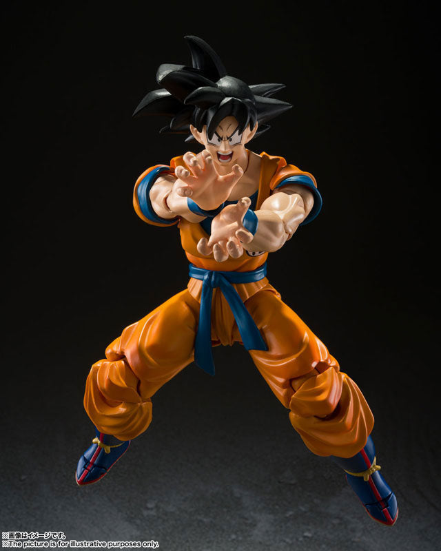 PRE-ORDER Bandai - S.H.Figuarts - Dragon Ball Super Hero - Son Goku SUPER HERO: Rerelease Edition