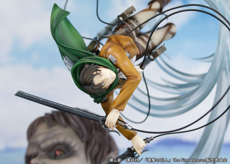 PRE-ORDER Proof - Attack on Titan - Levi vs Beast Titan