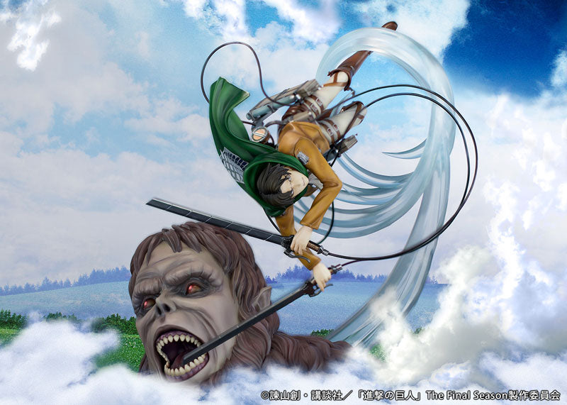 PRE-ORDER Proof - Attack on Titan - Levi vs Beast Titan