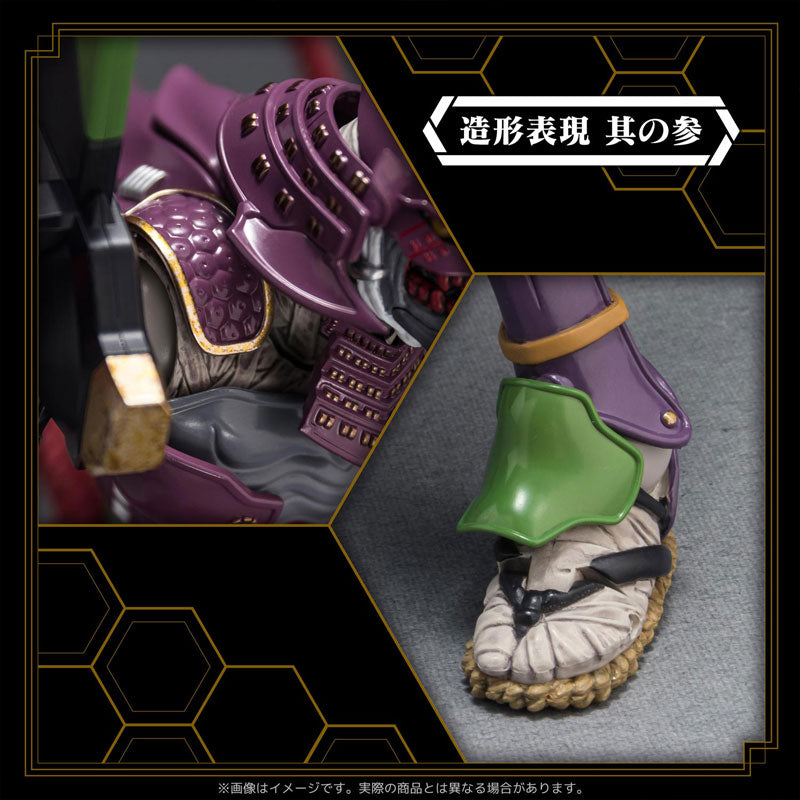 PRE-ORDER Sentinel - RIOBOT - Evangelion x Takashi Okazaki - Regular Multipurpose Humanoid Battle Weapon Musha Unit-01