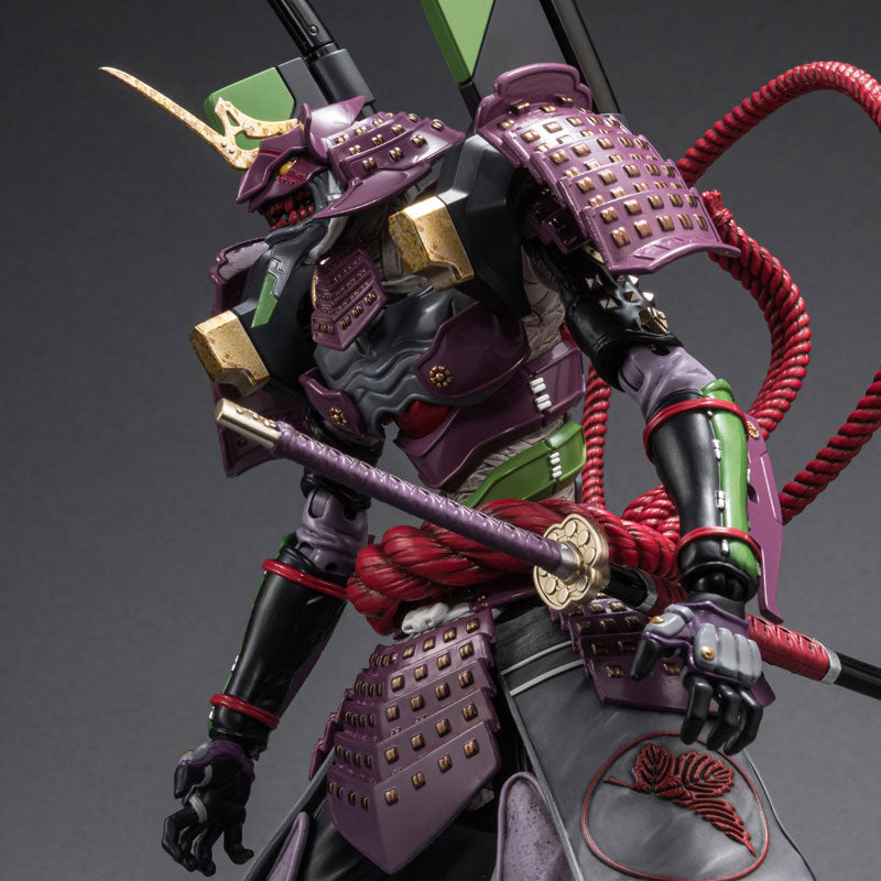 PRE-ORDER Sentinel - RIOBOT - Evangelion x Takashi Okazaki - Regular Multipurpose Humanoid Battle Weapon Musha Unit-01