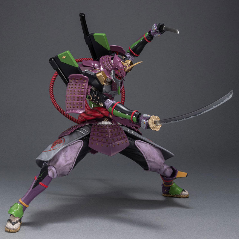 PRE-ORDER Sentinel - RIOBOT - Evangelion x Takashi Okazaki - Regular Multipurpose Humanoid Battle Weapon Musha Unit-01