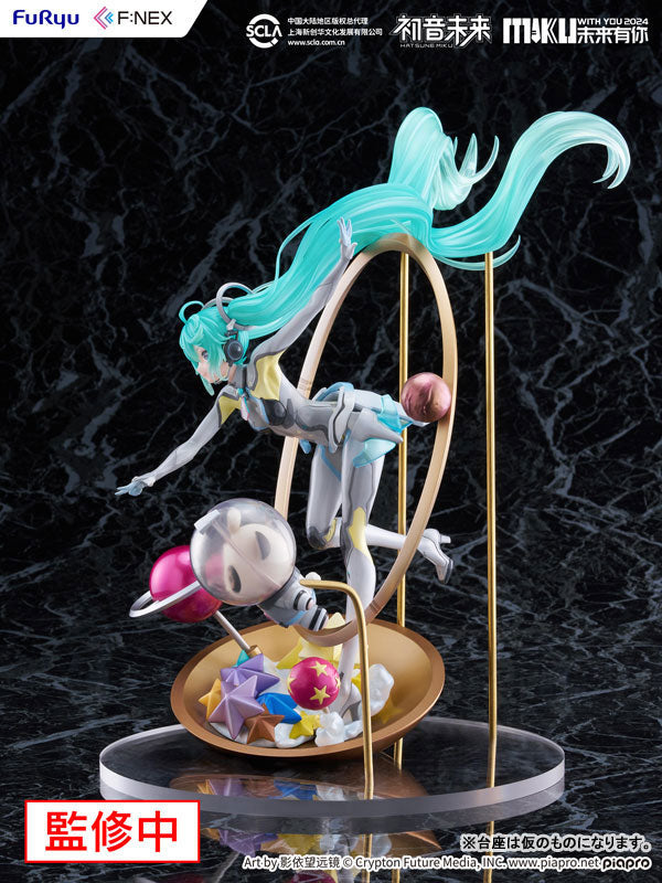 PRE-ORDER FuRyu - F:Nex - Vocaloid - Hatsune Miku: Miku With You 2024 Ver. 1/7
