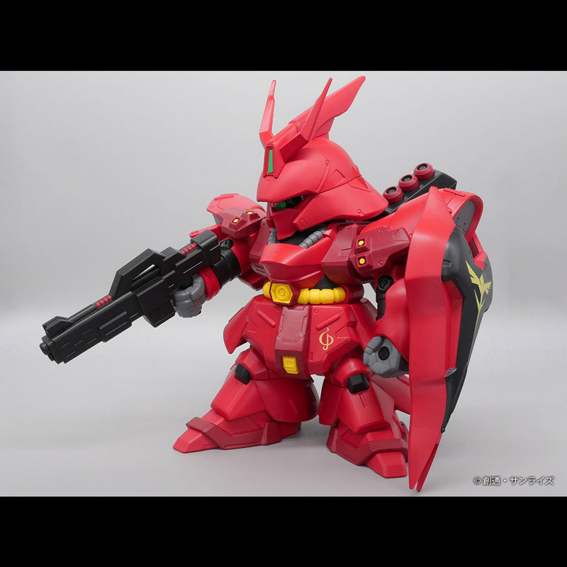 PRE-ORDER PLEX - Jumbo Soft Vinyl Figure - SD Gundam - MSN-04 Sazabi