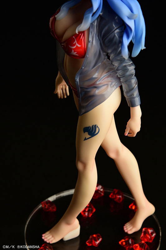 PRE-ORDER Orcatoys - Gravure_Style - Fairy Tail - Juvia Lockser: Red Bikini Sheer Wet Shirt SP 1/6