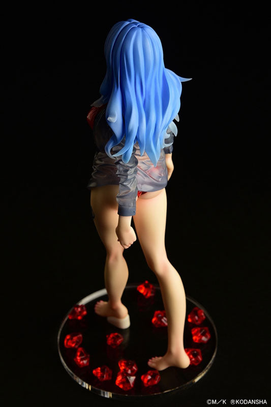 PRE-ORDER Orcatoys - Gravure_Style - Fairy Tail - Juvia Lockser: Red Bikini Sheer Wet Shirt SP 1/6