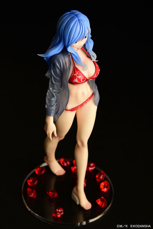 PRE-ORDER Orcatoys - Gravure_Style - Fairy Tail - Juvia Lockser: Red Bikini Sheer Wet Shirt SP 1/6