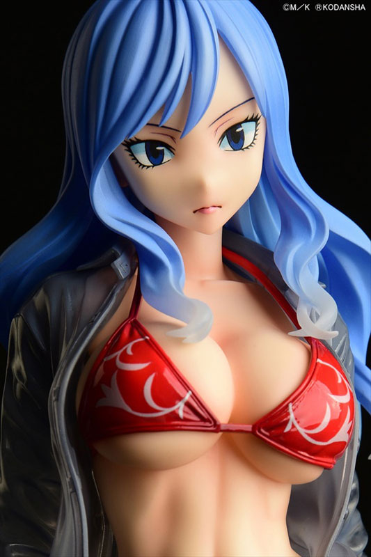 PRE-ORDER Orcatoys - Gravure_Style - Fairy Tail - Juvia Lockser: Red Bikini Sheer Wet Shirt SP 1/6