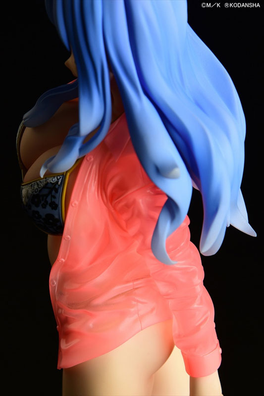 PRE-ORDER Orcatoys - Gravure_Style - Fairy Tail - Juvia Lockser: Black Bikini Sheer Wet Shirt SP 1/6