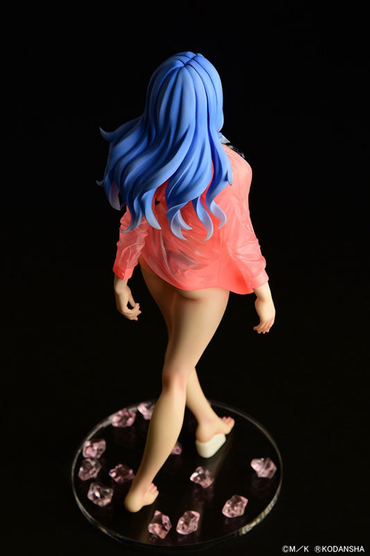 PRE-ORDER Orcatoys - Gravure_Style - Fairy Tail - Juvia Lockser: Black Bikini Sheer Wet Shirt SP 1/6