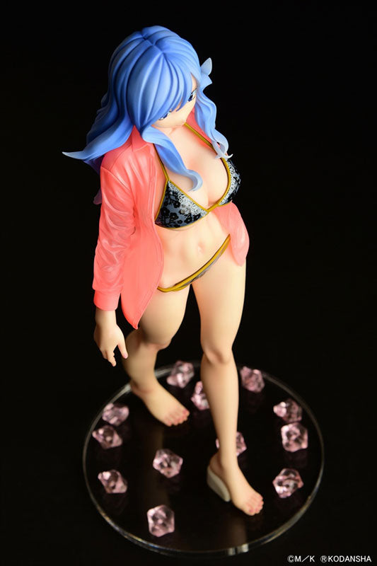 PRE-ORDER Orcatoys - Gravure_Style - Fairy Tail - Juvia Lockser: Black Bikini Sheer Wet Shirt SP 1/6