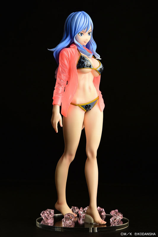 PRE-ORDER Orcatoys - Gravure_Style - Fairy Tail - Juvia Lockser: Black Bikini Sheer Wet Shirt SP 1/6
