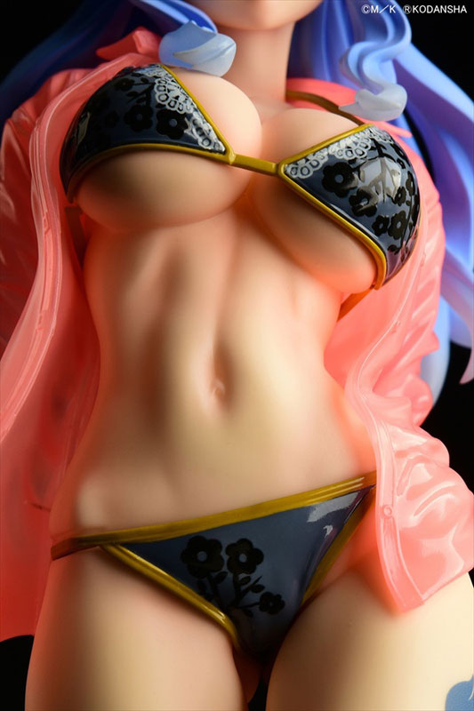 PRE-ORDER Orcatoys - Gravure_Style - Fairy Tail - Juvia Lockser: Black Bikini Sheer Wet Shirt SP 1/6