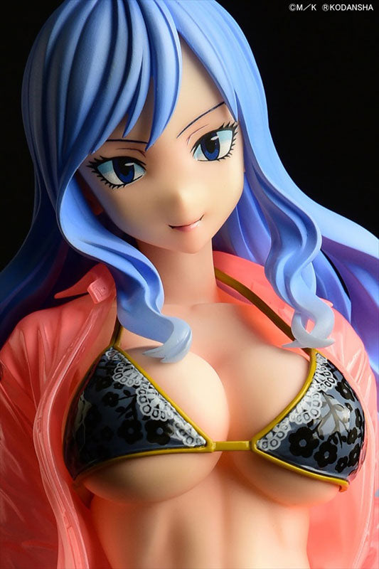 PRE-ORDER Orcatoys - Gravure_Style - Fairy Tail - Juvia Lockser: Black Bikini Sheer Wet Shirt SP 1/6