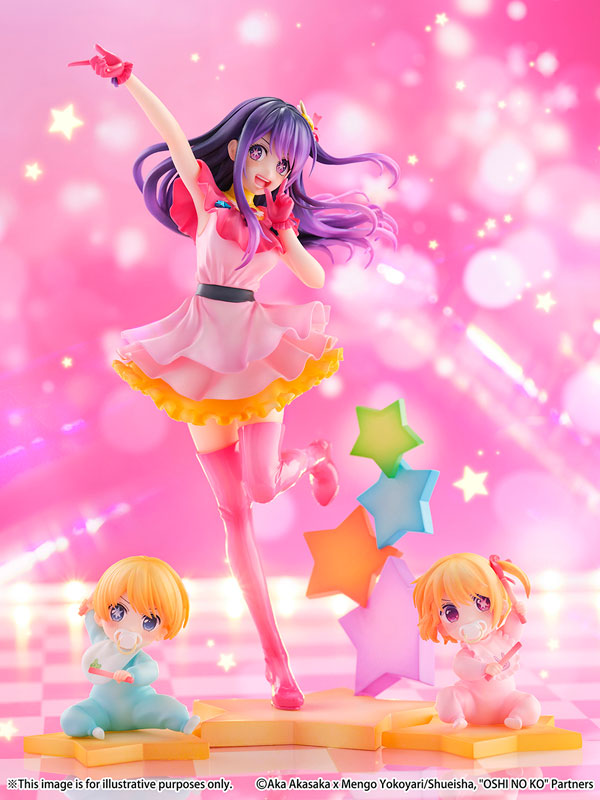 PRE-ORDER eStream - Shibuya Scramble Figure - Oshi no Ko - Ai, Aqua & Ruby 1/7