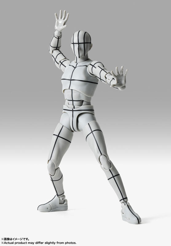 PRE-ORDER Bandai - S.H.Figuarts - Body-kun: Sports- Edition Wire Frame Gray Color Ver.