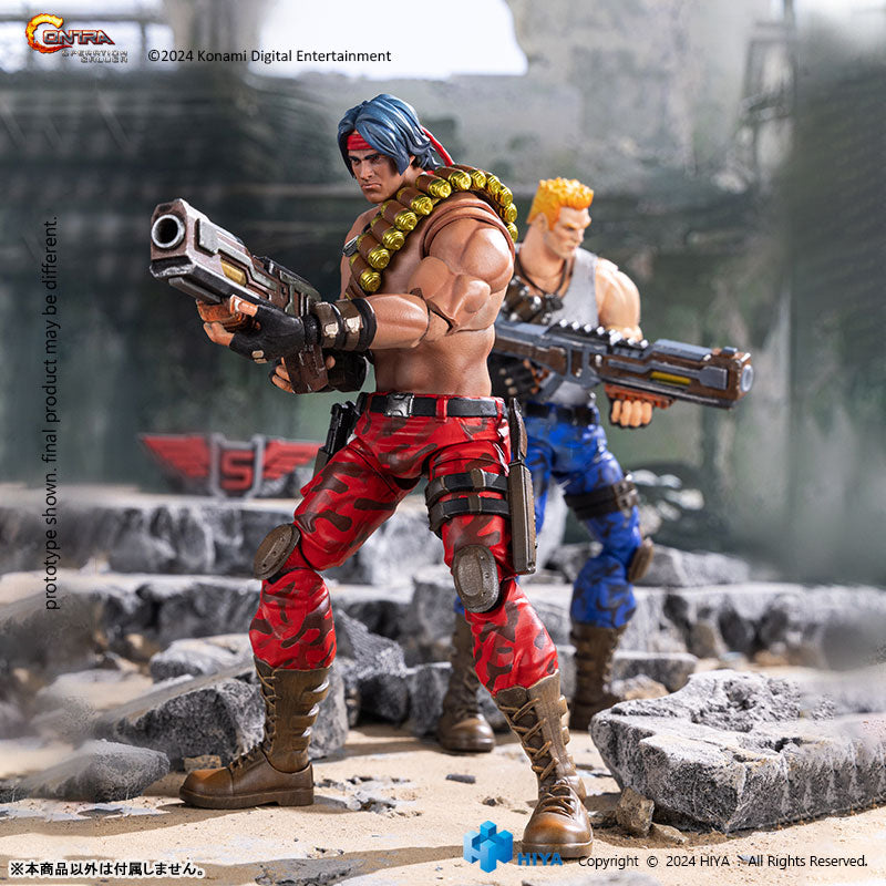 PRE-ORDER Hiya Toys - Exquisite Basic - Contra: Operation Galuga - Bill Rizer 1/12