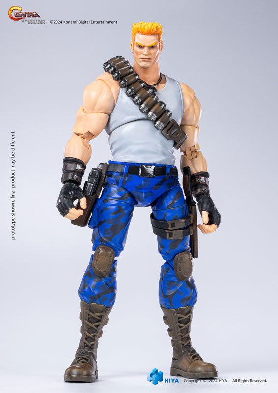 PRE-ORDER Hiya Toys - Exquisite Basic - Contra: Operation Galuga - Bill Rizer 1/12