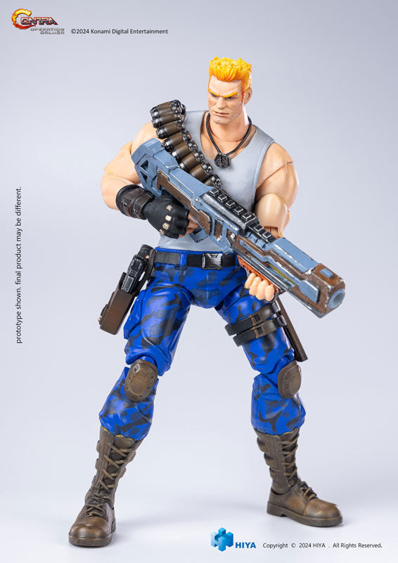 PRE-ORDER Hiya Toys - Exquisite Basic - Contra: Operation Galuga - Bill Rizer 1/12