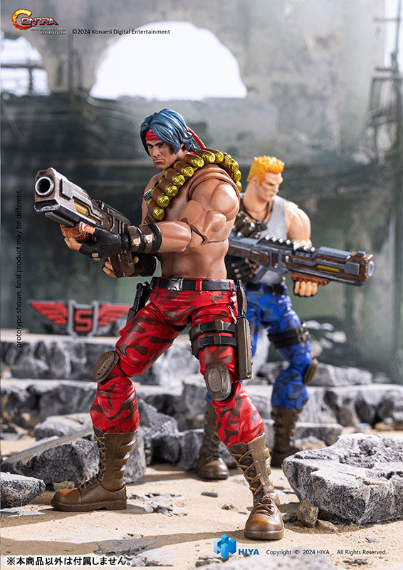 PRE-ORDER Hiya Toys - Exquisite Basic - Contra: Operation Galuga - Bill Rizer 1/12