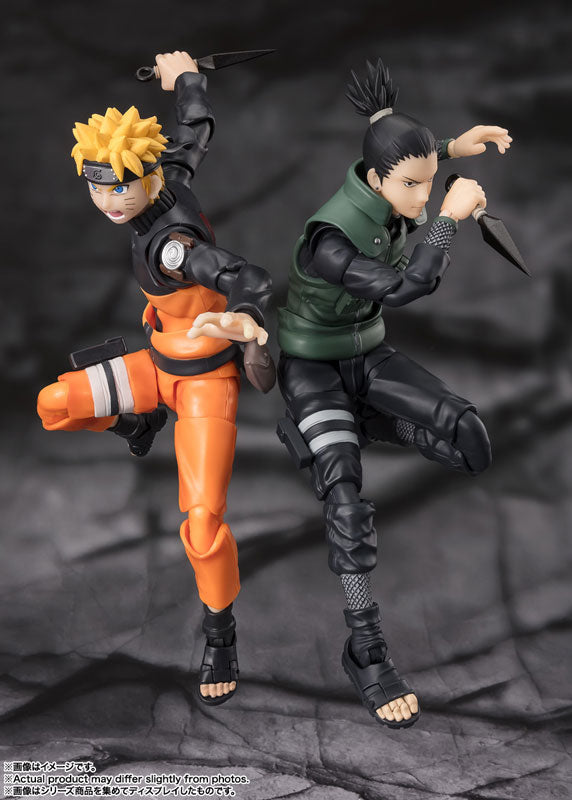 PRE-ORDER Bandai - S.H.Figuarts - Naruto Shippuden - Shikamaru Nara -Brilliant Strategist-