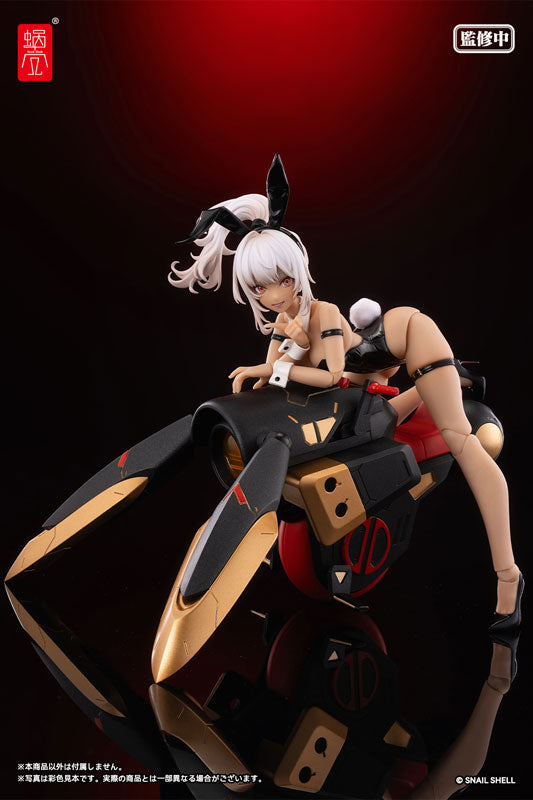 SPECIAL ORDER Snail Shell Studio - Cyclone Bunny & Gear Set Deluxe Black Ver. 1/12 [JP]