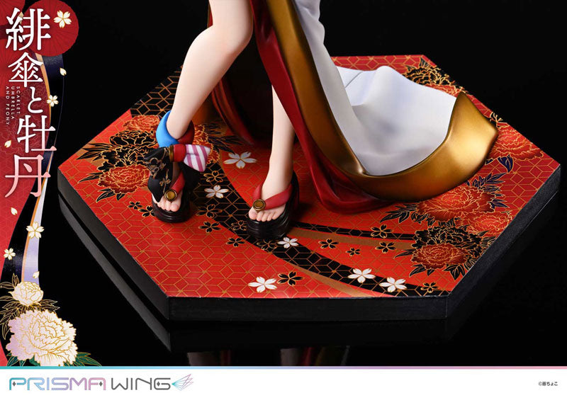 PRE-ORDER Prime1 Studio - PRISMA WING - Fuzichoco Original Work - Scarlet Umbrella and Peony 1/7