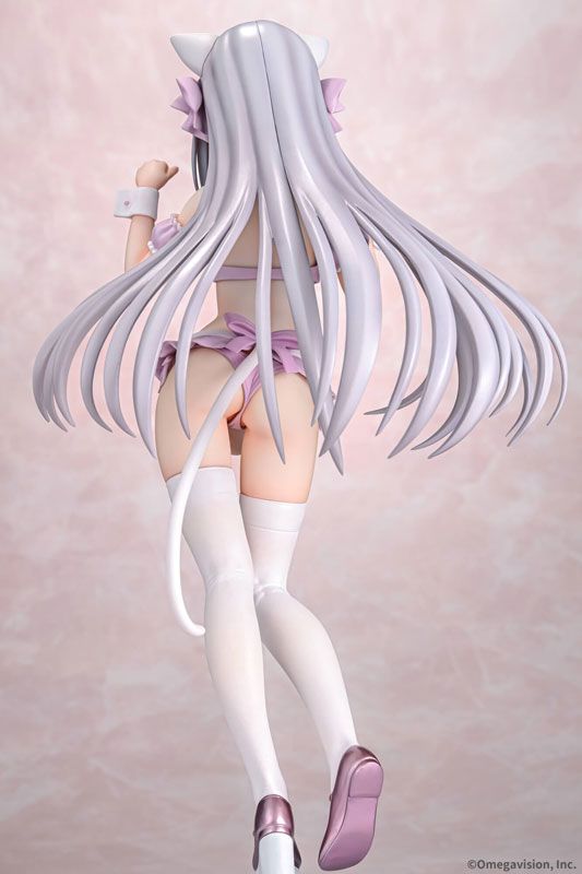 PRE-ORDER Q-Six - Tsuki ni Yorisou Otome no Sahou - Luna Sakurakouji: Cat-eared Maid Cherry Blossom Color Ver. 1/6
