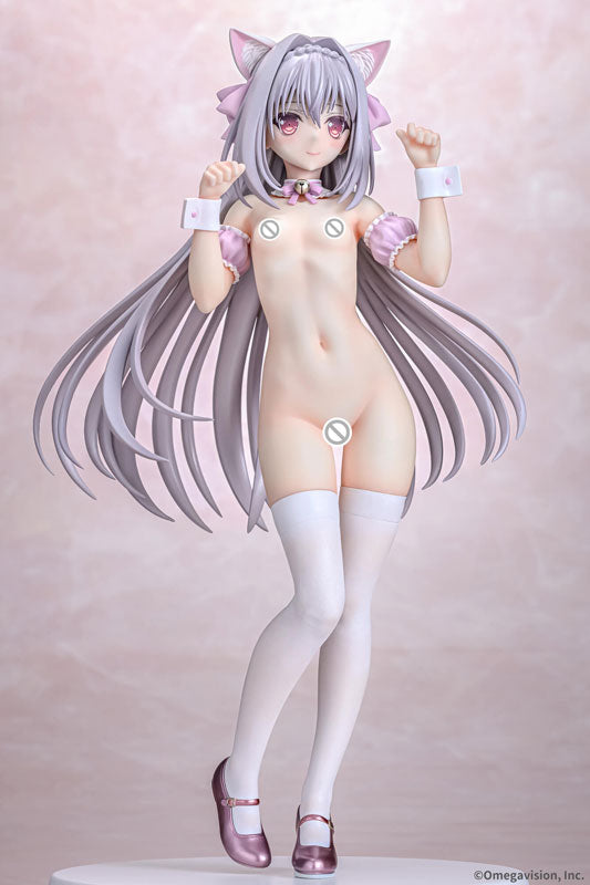 PRE-ORDER Q-Six - Tsuki ni Yorisou Otome no Sahou - Luna Sakurakouji: Cat-eared Maid Cherry Blossom Color Ver. 1/6