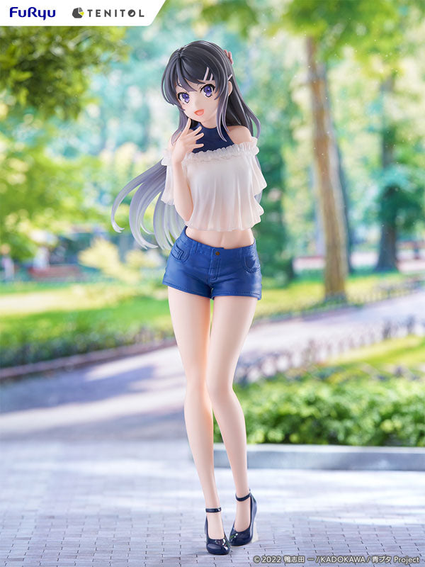 PRE-ORDER FuRyu - TENITOL TALL - Rascal Does Not Dream of Bunny Girl Senpai - Mai Sakurajima