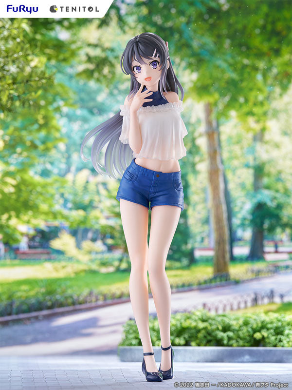 PRE-ORDER FuRyu - TENITOL TALL - Rascal Does Not Dream of Bunny Girl Senpai - Mai Sakurajima