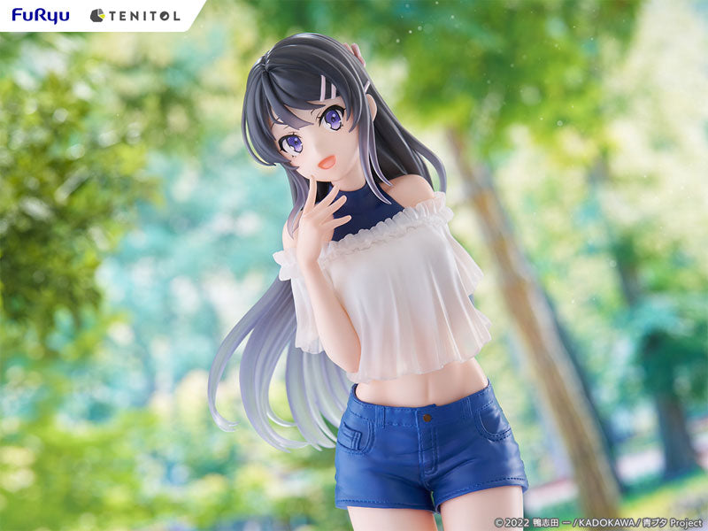 PRE-ORDER FuRyu - TENITOL TALL - Rascal Does Not Dream of Bunny Girl Senpai - Mai Sakurajima