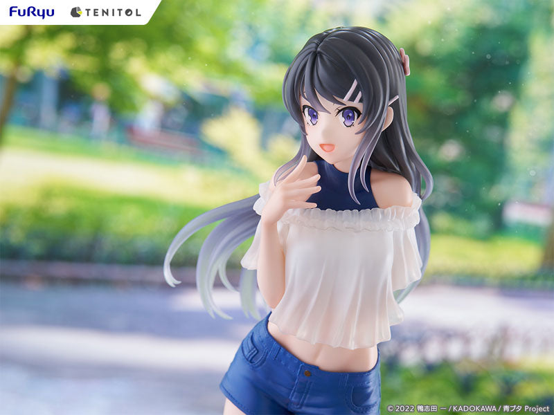 PRE-ORDER FuRyu - TENITOL TALL - Rascal Does Not Dream of Bunny Girl Senpai - Mai Sakurajima