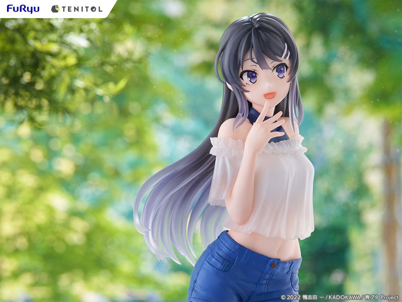 PRE-ORDER FuRyu - TENITOL TALL - Rascal Does Not Dream of Bunny Girl Senpai - Mai Sakurajima