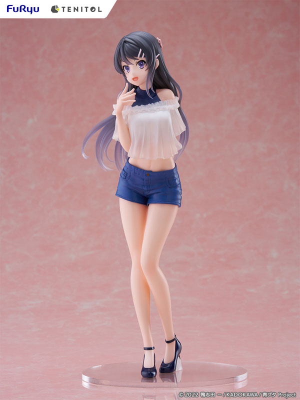 PRE-ORDER FuRyu - TENITOL TALL - Rascal Does Not Dream of Bunny Girl Senpai - Mai Sakurajima