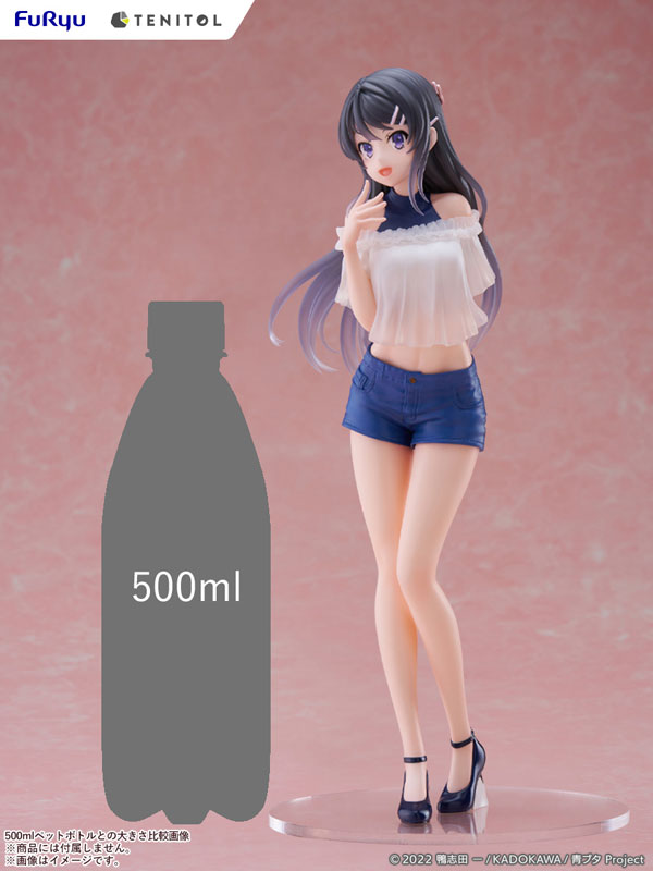 PRE-ORDER FuRyu - TENITOL TALL - Rascal Does Not Dream of Bunny Girl Senpai - Mai Sakurajima