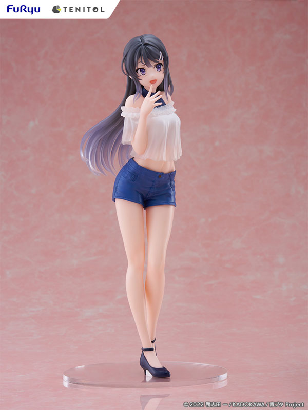 PRE-ORDER FuRyu - TENITOL TALL - Rascal Does Not Dream of Bunny Girl Senpai - Mai Sakurajima