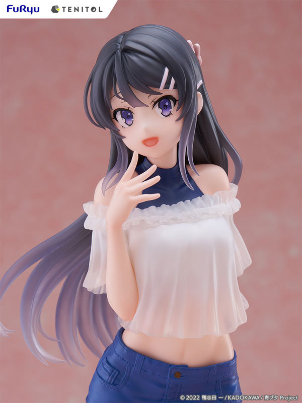 PRE-ORDER FuRyu - TENITOL TALL - Rascal Does Not Dream of Bunny Girl Senpai - Mai Sakurajima