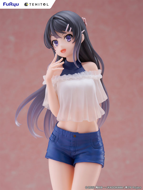 PRE-ORDER FuRyu - TENITOL TALL - Rascal Does Not Dream of Bunny Girl Senpai - Mai Sakurajima