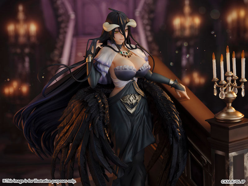 PRE-ORDER eStream - Shibuya Scramble Figure - Overlord - Albedo: Jet Black Dress Ver. 1/7