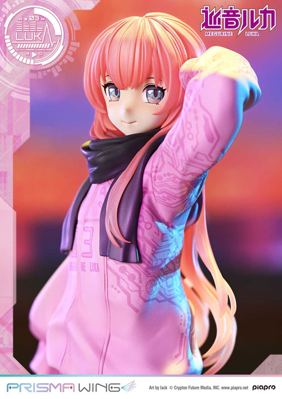 PRE-ORDER Prime1 Studio - PRISMA WING - Piapro Characters - Megurine Luka: Art by lack 1/7