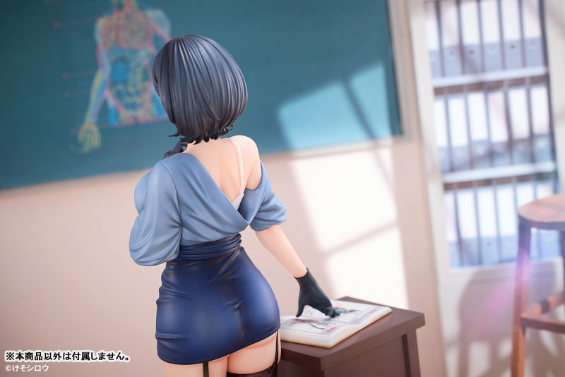 PRE-ORDER Hanabee - Keso Shirou Original Work - Toutotsu ni Nugidasu Tennen Bijutsu Kyoushi - Rumi 1/6