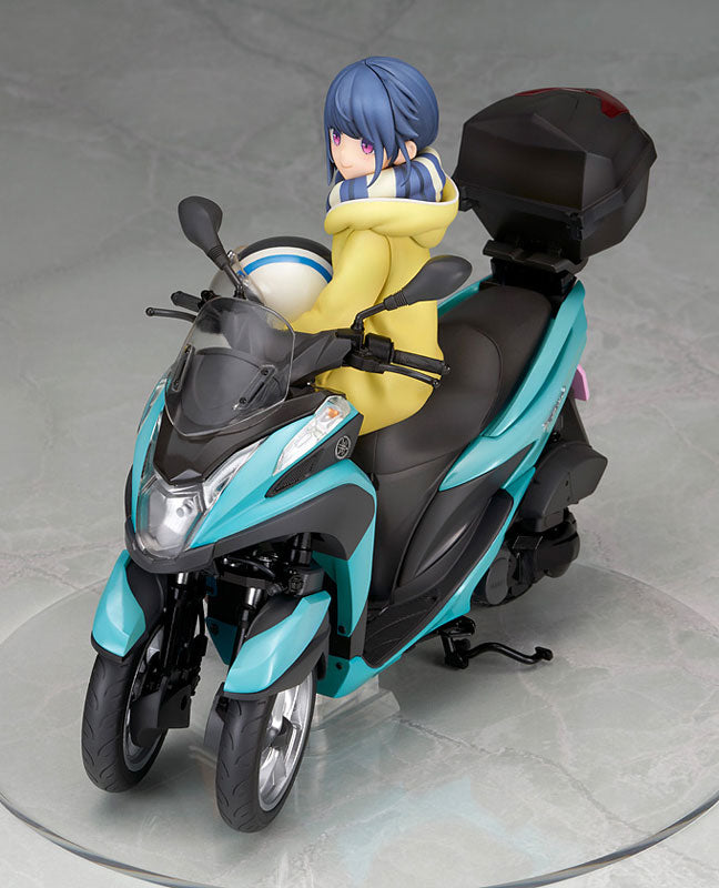 PRE-ORDER Alter - Laid-back Camp - Rin Shima with Three-wheeled Motorcycle 1/10
