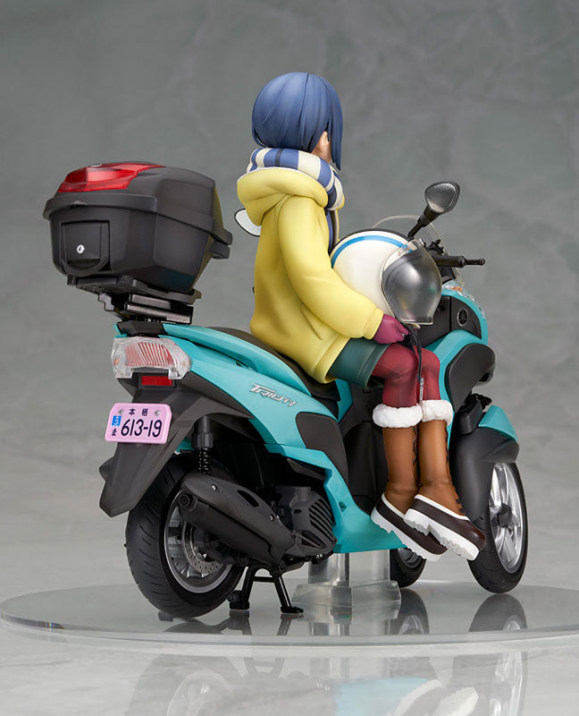 PRE-ORDER Alter - Laid-back Camp - Rin Shima with Three-wheeled Motorcycle 1/10
