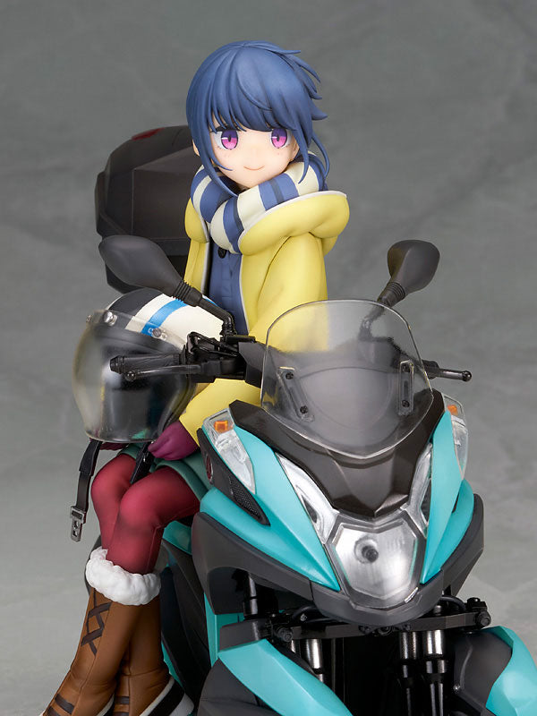 PRE-ORDER Alter - Laid-back Camp - Rin Shima with Three-wheeled Motorcycle 1/10