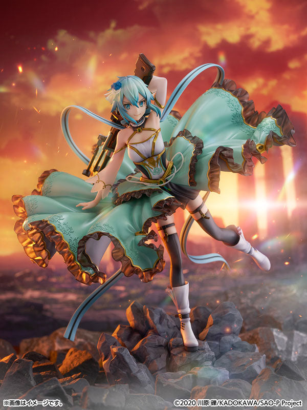 PRE-ORDER eStream - Shibuya Scramble Figure - Sword Art Online - Sinon: Crystal Dress Ver. 1/7