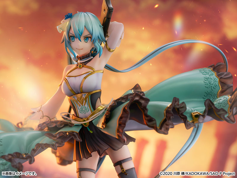 PRE-ORDER eStream - Shibuya Scramble Figure - Sword Art Online - Sinon: Crystal Dress Ver. 1/7